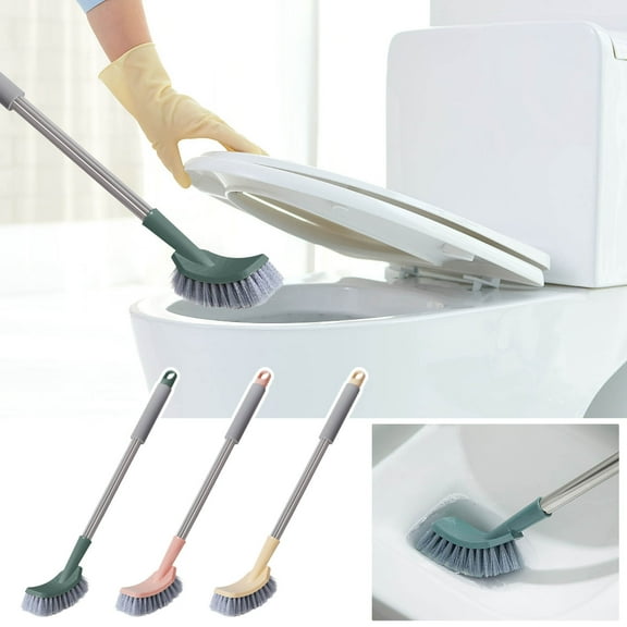Skegnu Clearance Under $10 Toilet Brush Household Sponge Long Handle No Dead Angle Wash Toilet Brush Bathroom Hanging Soft Toilet Cleaner Cleaner Brush