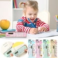thumbnail image 1 of Skegnu Desk Calculator Portable Straight Ruler Calculator Supplies Learning Stationery Ruler Mini Mini Electronic Gift Calculator for office, Home, Daily, 1 of 7