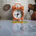 thumbnail image 1 of Skegnu Digital Alarm Clock Cute Mini Metal Small Alarm Clock Electronic Small Alarm Clock for Heavy Sleepers, 1 of 2
