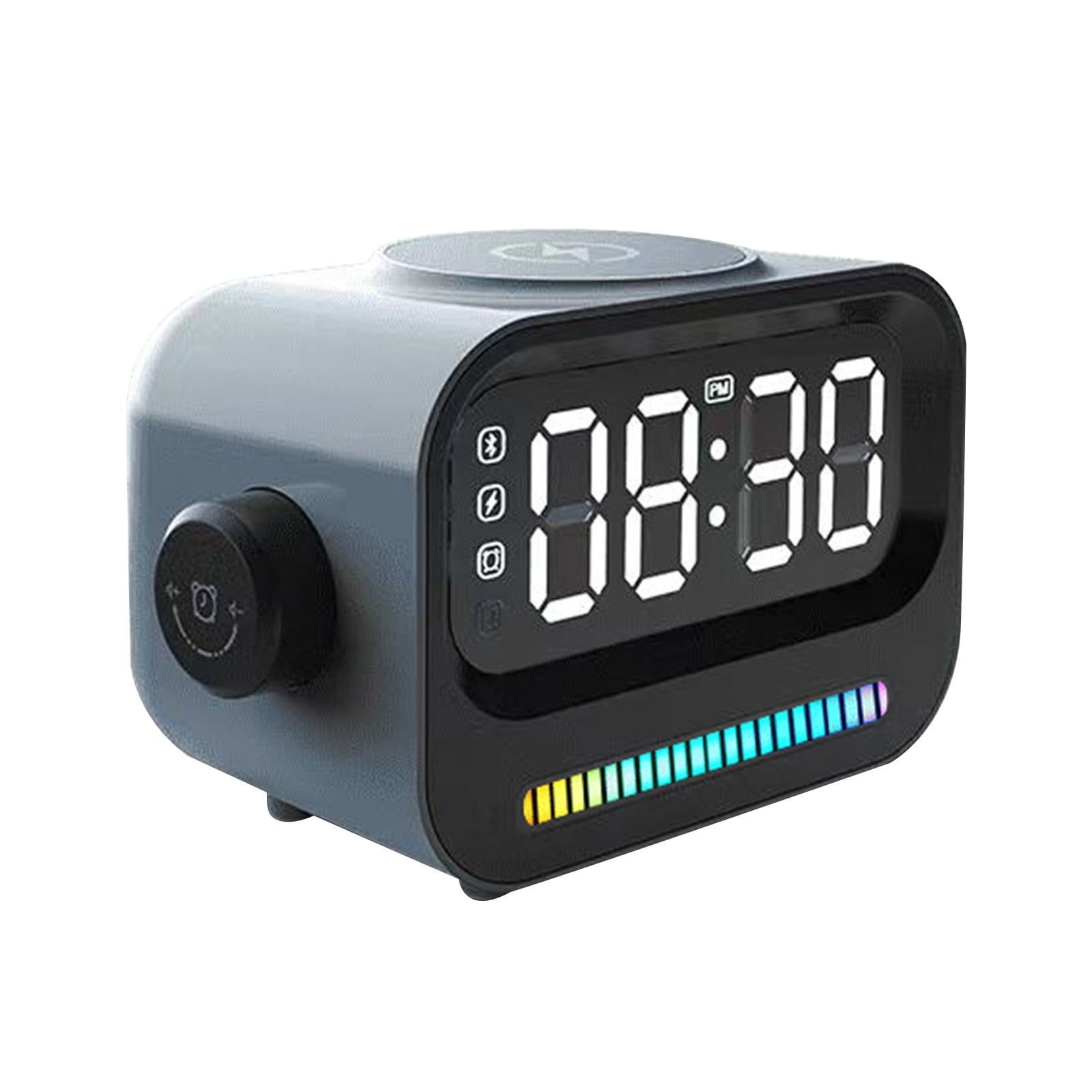 Skegnu Digital Alarm Clock New Bluetooth Audio Phone Wireless