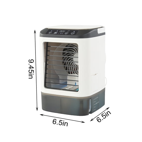 Skegnu The Double New Spray Mini Chiller, Home Office Cooler Desktop Dormitory Silent Portable Humidification Electric Fan Gifts for Family on Clearance