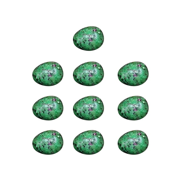 Skegnu Easter Eggs 20mm Crystal Mini Egges Agate Bird Egges Easter Egges 10PC Holiday Gift Finder