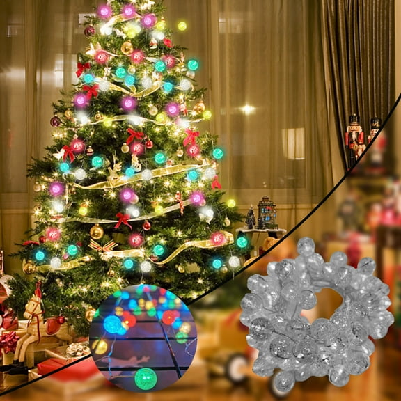 Skegnu Family Gifts USB 100 LED Firecracker String Lights With Remote Control, 9.84 Feet, 8 Patterns Of String Lights For Bedroom, Room Decoration, Wedding on Clearance