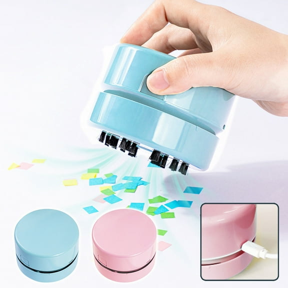 Skegnu Father's Day Desktop Vacuum Cleaner Mini Pen Vacuum Cleaner Electric Handheld Keyboard Handheld Vacuum Cleaner Deal for Days