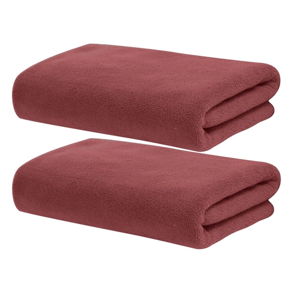 Skegnu Hand Towels Sets 2PC Towel Shower Absorbent Superfine Fiber Soft Comfortable Towel