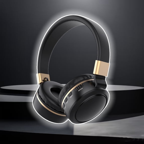 Skegnu Headphones Headphones Wireless Bluetooth Headset Subwoofer Bluetooth Mobile Computer Game Music Sports Game Headphones Great Gifts for Less for Music,Work,Gaming,Movie Watching