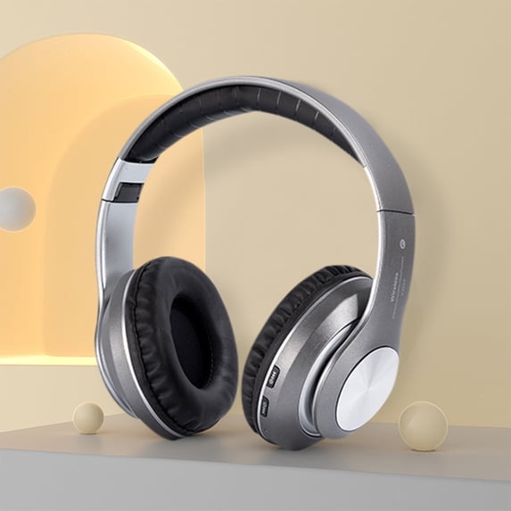 Skegnu Headphones Wireless Bluetooth Headphones Over Ear, Hi-Fi Stereo Foldable Wireless Stereo Headsets Earbuds,For Cell Phone,PC,Soft Earmuffs & Light Weight for Kids