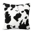 thumbnail image 1 of Skegnu Outdoor Pillows Cow Pattern Plush Pillowcase Pattern Short Plush Sofa Family Cushion Throw Pillow Inserts for Bedding, 1 of 6
