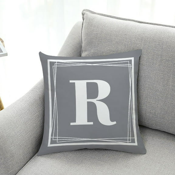 Skegnu Outdoor Pillows Pillow Case English Letter Pattern Sofa Car Throw Cushion Cover Home Decor Throw Pillow for Couch