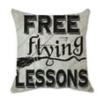 thumbnail image 1 of Skegnu Outdoor Throw Pillow Halloween Decorative Throw Pillow Covers Natural Linen Pillowcase for Sofa Home Decor Patio Pillows, 1 of 1