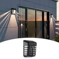 thumbnail image 1 of Solar Wall Light UP And Down Illuminate Outdoor Sunlight Lamp IP65 Waterproof Modern Decor For Home Garden Porch, 1 of 8
