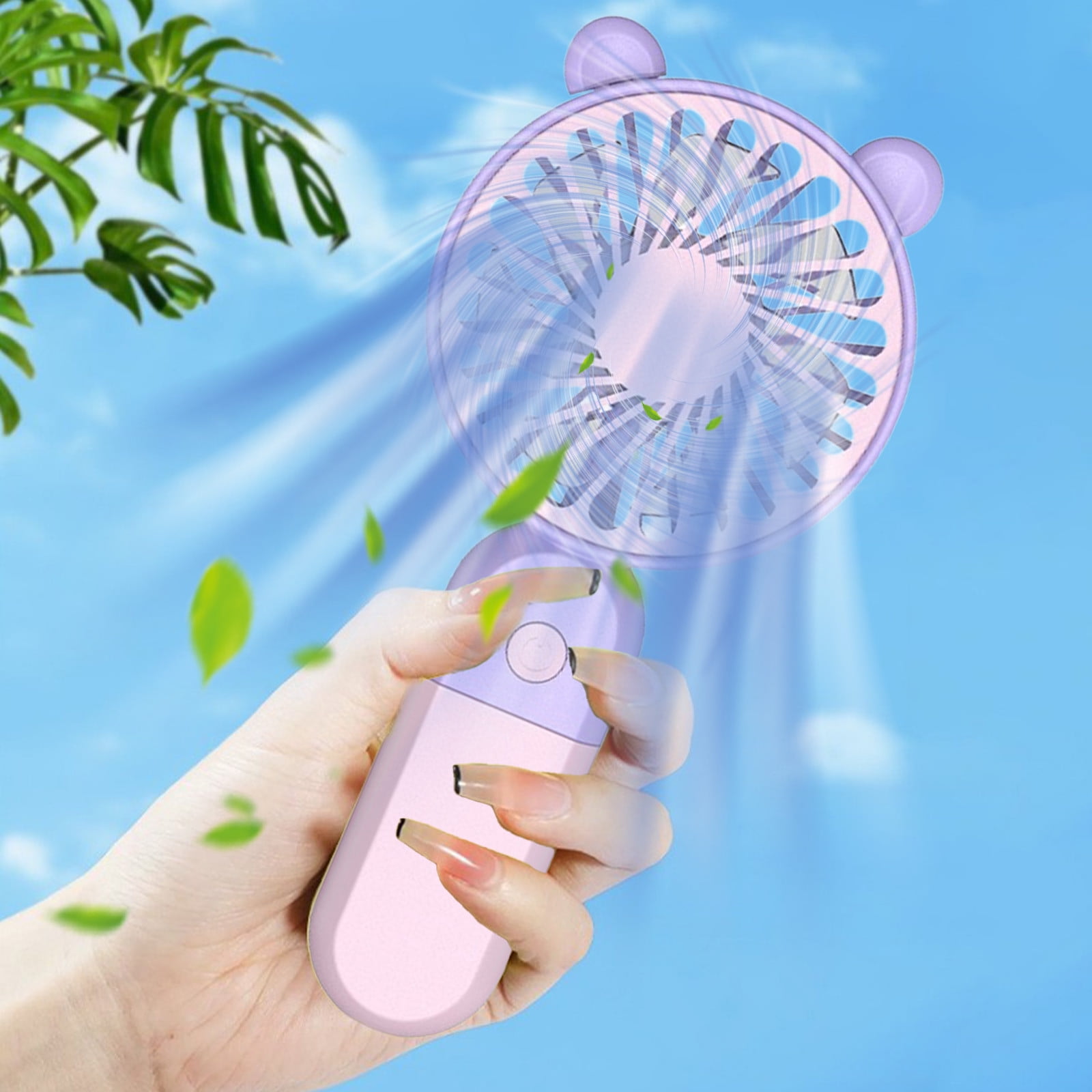 Skegnu Portable Handheld Fan for Home Silent Fan New Usb Handheld Fan ...