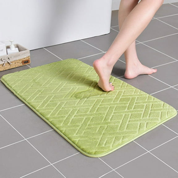 Skegnu Rugs for Living Room Light Luxury Bathroom Memory Foam Absorbent Floor Mat Bathroom Toilet Doorway Quick Dry Foot Mat Entry Door Mat Non-slip Mat Great Gifts for Less