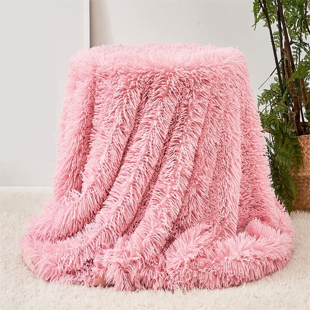 Skegnu Soft Solid Color Mink Fleece Blanket 80x120cm, Plush Throw for Sofa Couch Bed Decor, Lightweight and Cozy, Machine Washable in Multiple Colors