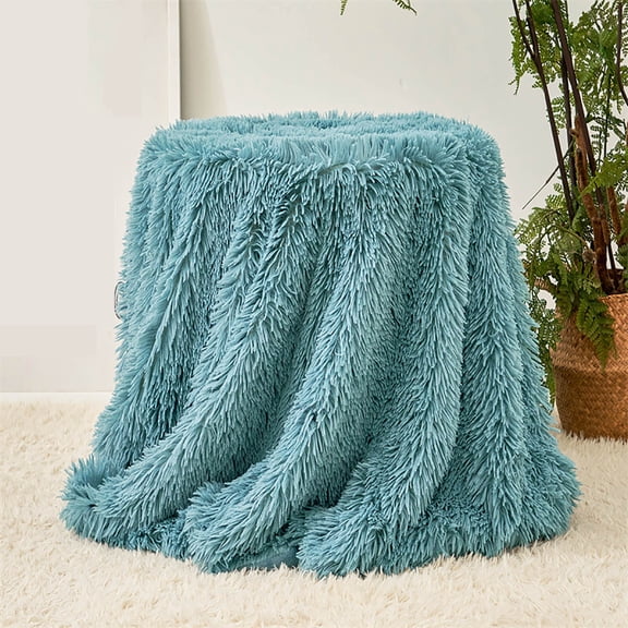 Skegnu Soft Solid Color Mink Fleece Blanket 80x120cm, Plush Throw for Sofa Couch Bed Decor, Lightweight and Cozy, Machine Washable in Multiple Colors