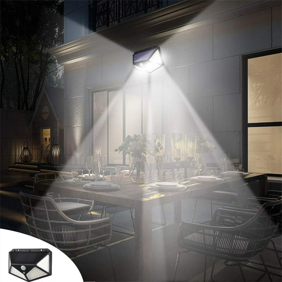 Ideal For Outdoor Yard Fence Porch And Garage Solar Wall Lights Materials Body Sensing Outdoor Decorative Solar Luminaire