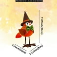 thumbnail image 1 of Skegnu Thanksgiving Decorations Maple Leaf Pumpkin Bird Figurine Doll Window Hanging Venue Setup Fall Decorations for Home on Clearance, 1 of 4