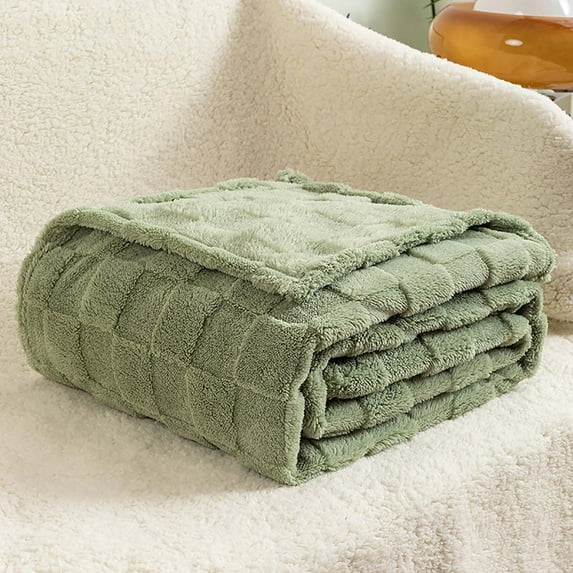 Skegnu Throw Blanket for Couch - Checkered Fleece Blankets Gifts for Women Men Girls, Cute Soft Cozy Throw for Bedroom Home Decor Gifts, 70x100cm