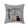 thumbnail image 1 of Skegnu Travel Pillow Halloween Decoration Simulation Applique Pillowcase Living Room Sofa Party Throw Pillow for Couch on Clearance, 1 of 2