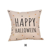 Skegnu Travel Pillow Halloween Pillow Covers Skeleton Skull Throw Pillowcases Linen Pillow Patio Pillows on Clearance