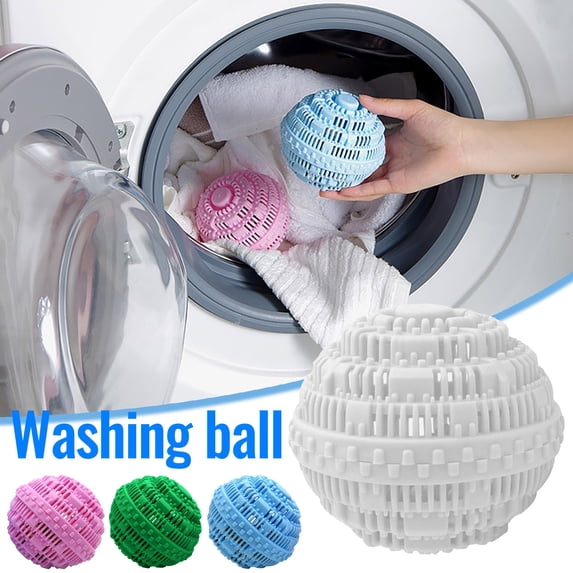 Skegnu Up to 50% off Wash Laundry Ball Reusable Natural Washer Ball on Clearance