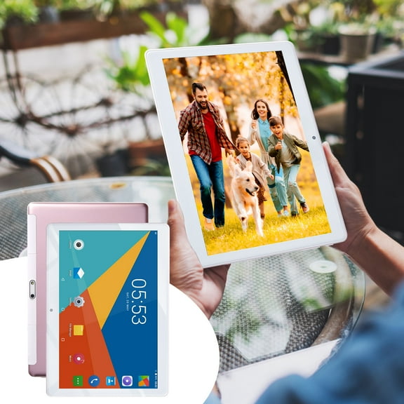Skegnu Upgraded 10.1-inch Tablet Computer 2+16G 10 Core Android Ultra-thin High-definition Screen Learning Game Video Office Tablet Supports Dual SIM Card Voice Call Gifts for Family 50% Off Clear!