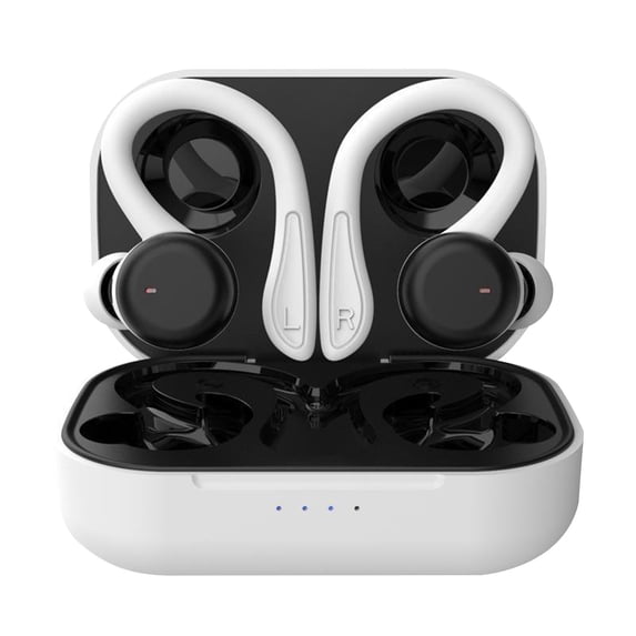 Skegnu Wireless Earbuds Earphones Wireless Bluetooth Holiday Gift Finder Earhook Bluetooth Earphone For Running And Sports IPX6 Strong Bass on Clearance