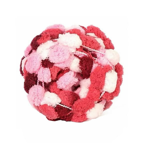 Skein Color Chunky Yarn Pomp-A-Doodle Yarn for Crocheting And Knitting, Soft Plush Yarn for Blankets, Rugs, Sweaters, Bags, Cushions, Diy Craft Projects, Bulky Big Yarn for Beginners, 1X Wool
