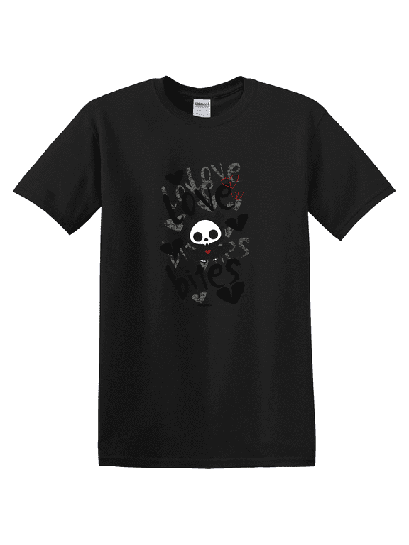 Skelanimals Diego Bat Pop Art Spooky Heart T-Shirt