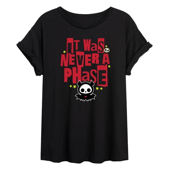 Skelanimals - It Was Never a Phase - Juniors Oversized Graphic T-Shirt