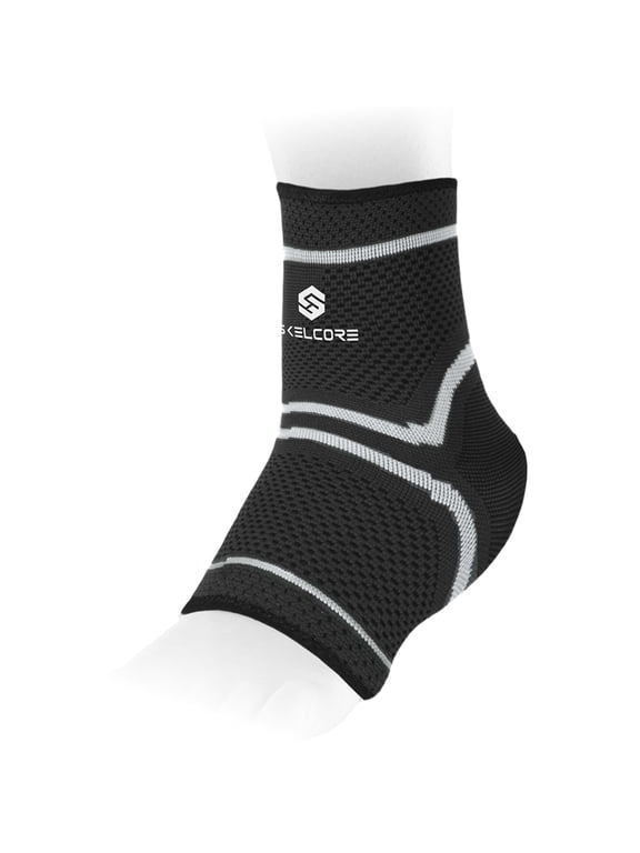 Ankle Compression Sleeve, Plantar Fasciitis Sock - Reduces Swelling & Heel Spur Pain, M