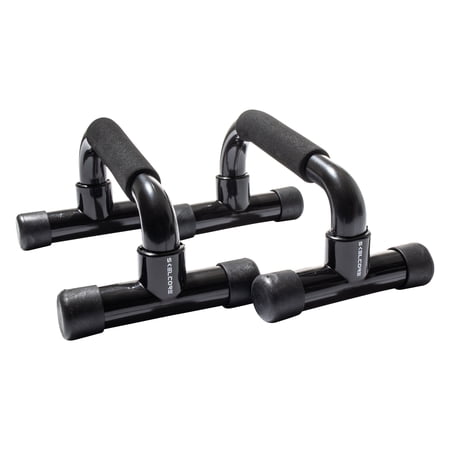 Skelcore Push Up Bars Strength Trainer Pair W/ Non-Slip Comfort Foam Grip