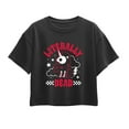 thumbnail image 1 of Skelanimals - Literally Dead Unicorn - Youth Girls Boxy T-Shirt, 1 of 4
