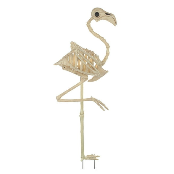 Skeletal Flamingo 3ft Halloween Prop