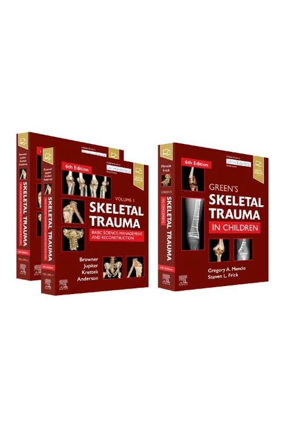 Pre-Owned Skeletal Trauma (2-Volume) and Green's Skeletal Trauma in Children Package [Hardcover] Browner MD MHCM FACS FAOA, Bruce D.; Jupiter MD, Jesse; Krettek MD FRACS FRCSEd, Christian; Anderson MD, Paul A; Mencio MD, Gregory A and Swiontkowski MD, Marc F.
