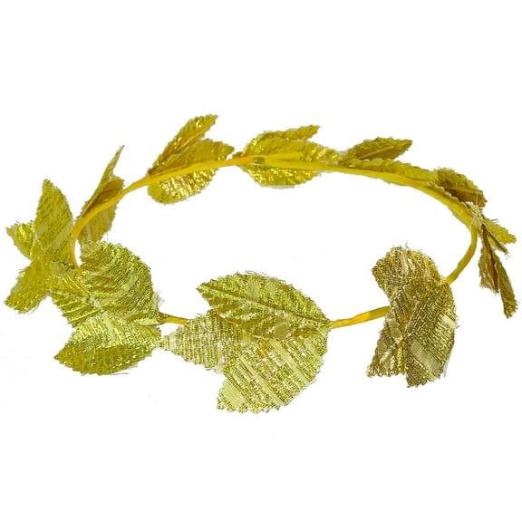Skeleteen Gold Roman Laurel Wreath - Roman Emperor Crown and Greek God and Goddess Circlet