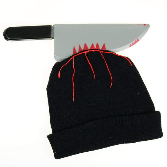 Skeleteen Halloween Zombie Scary Knife Hat