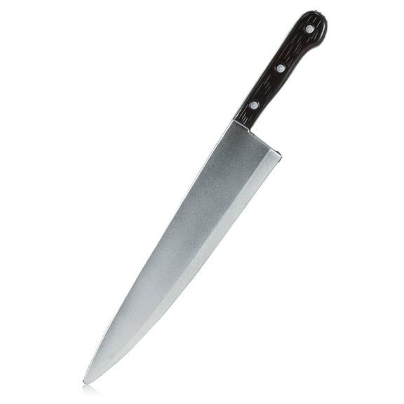 Skeleteen Kitchen Knife Costume Prop - Realistic Looking Fake Toy Kitchen Utensil Knives Props for Accessories and Scene Setting Props for Home and Pretend Play