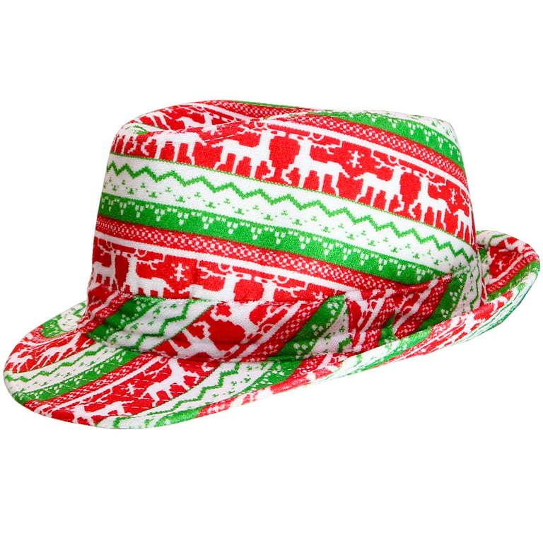 Hat Ball Cap “Reindeer” Red or Green