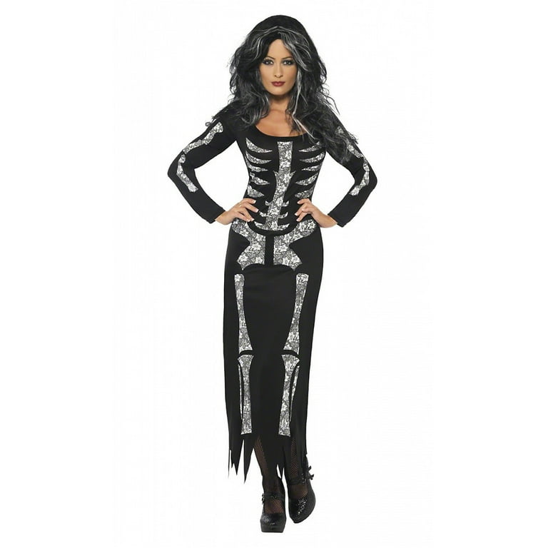 Skeleton Costume Ladies Tube Dress Skeleton Costume Ladies Tube Dress