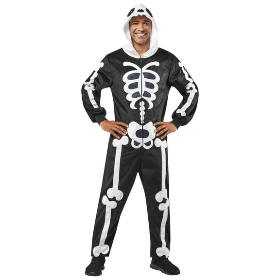 Skeleton Adult Unisex Comfywear Costume