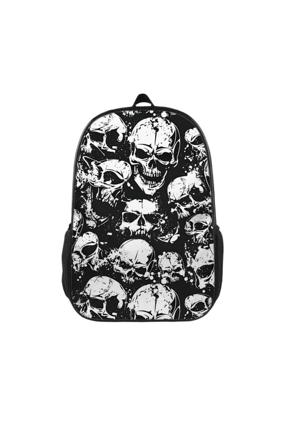Skeleton Backpack 17 inch Cartoon Skeleton Backpack Large Capacity