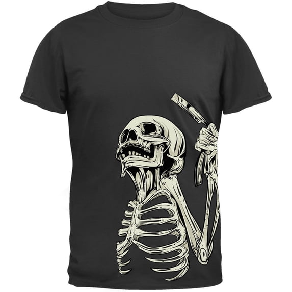 Skeleton Barber T-Shirt
