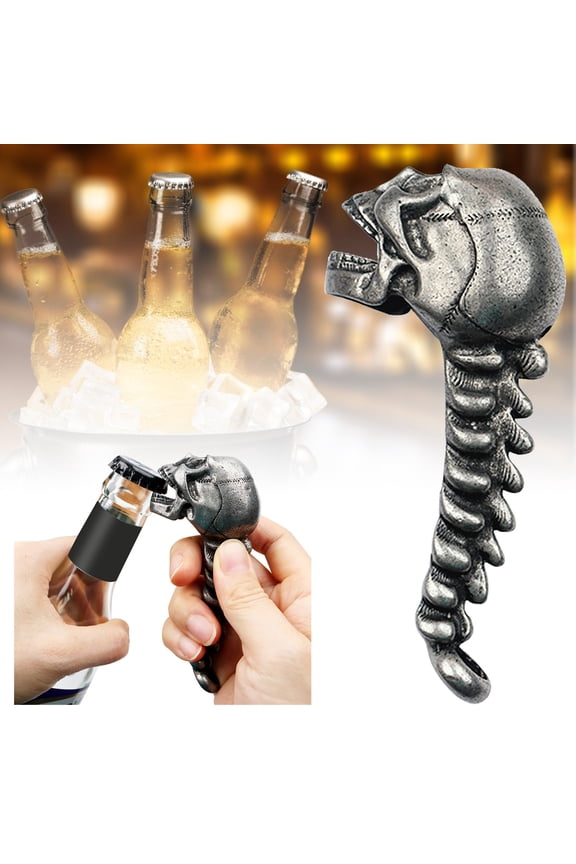 Skeleton Opener Keychain for Lovers Opener Bartender Accessories for Halloween Kitchen
