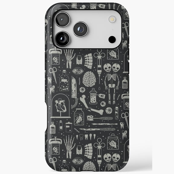 Skeleton Bone Anatomy Art Cover for iPhone 11 12 13 14 15 16 17 Pro Max