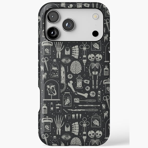 Skeleton Bone Anatomy Scientific Art Phone Case for iPhone 11 12 13 14 15 16 17 Pro Max
