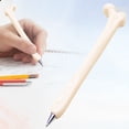thumbnail image 1 of Skeleton Bone Shaped Ballpoint Pens, Bone Pens Skeleton Finger Ballpoint Pen, Smooth Black Ink Novelty Writing Pens, Perfect Party Favors & Gifts for Medical Office Stationery 1Pcs, 1 of 9