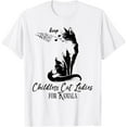 Skeleton Boop Halloween Childless Cat Ladies For Kamala TShirt