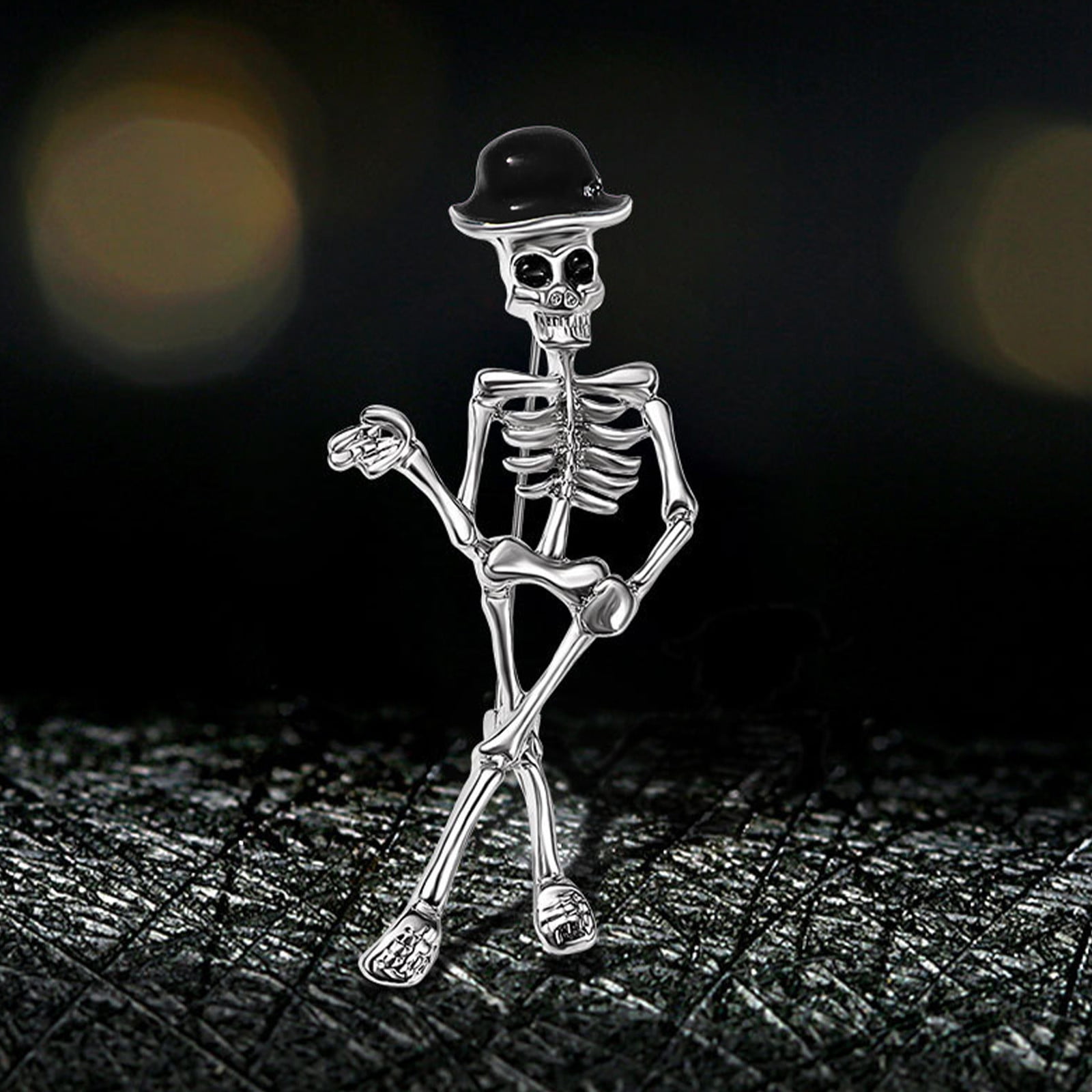 Skeleton Brooch for Halloween Celebrations, Perfect for Adding a Spooky ...