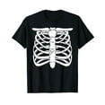 thumbnail image 1 of Skeleton Chest Cage with Broken Rib Chest Cage T-Shirt, 1 of 5